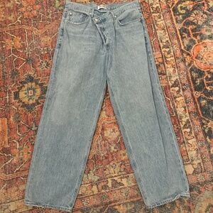 AGOLDE Criss Cross Upsized Jeans